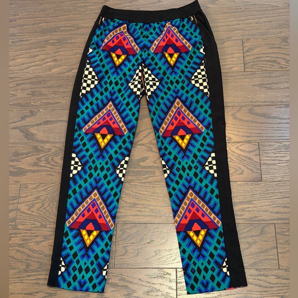 Mara Hoffman Pants Vibrant Geometric Print Pants Size XS